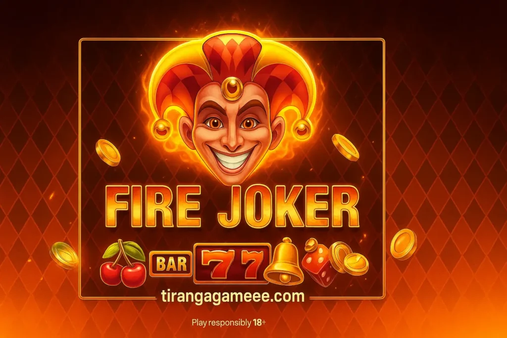 Play the Fire Joker Demo after you practise