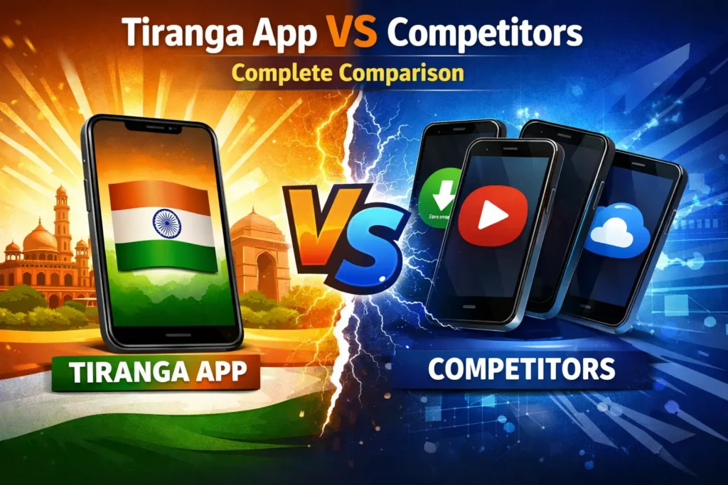 Tiranga App VS Competitors