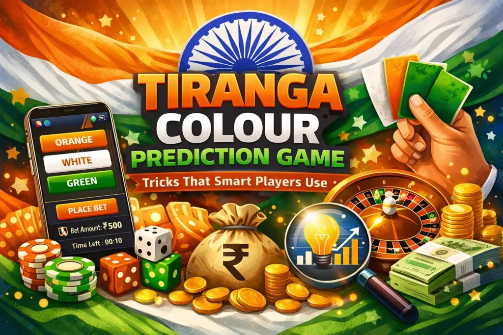 Tiranga colour prediction game tricks