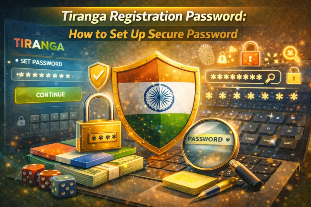Tiranga Registration Password