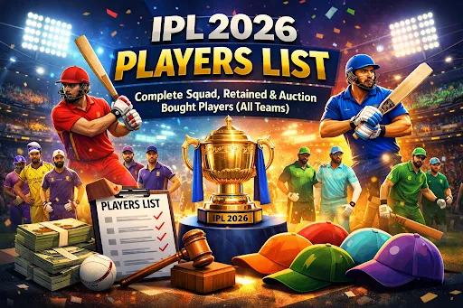 IPL 2026 players list