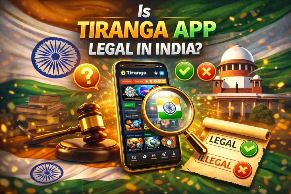 is tiranga app legal in india