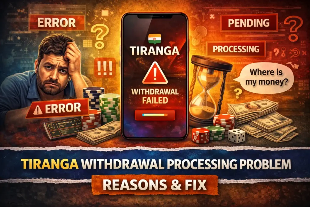 Tiranga Withdrawal Processing Problem