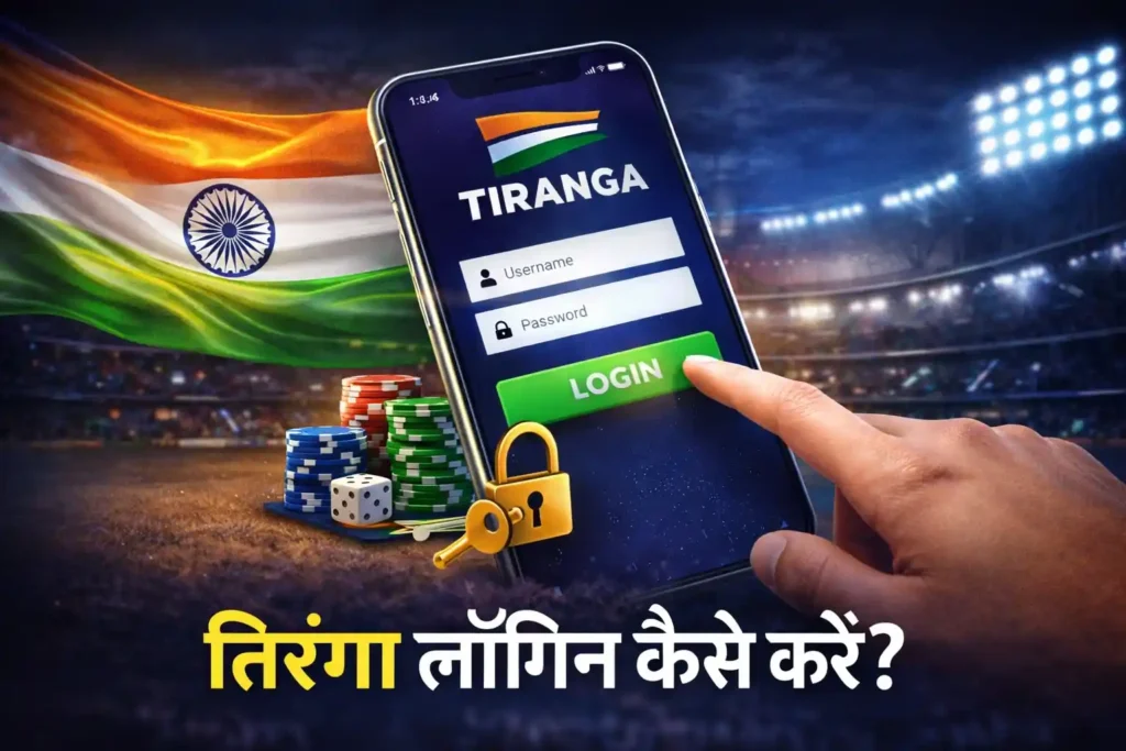 तिरंगा गेम लॉगिन